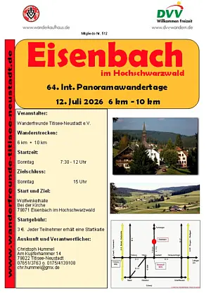 Wandertag in Eisenbach